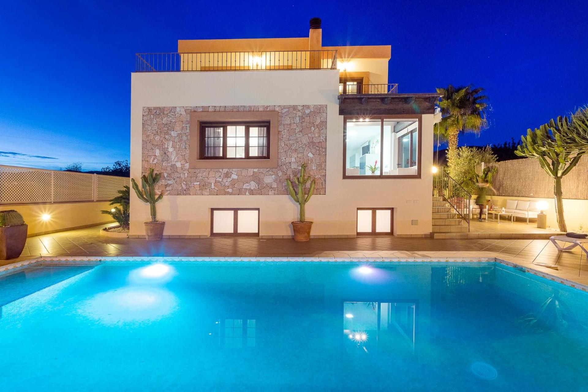 Villa Campo Sol Ibiza-stad Buitenkant foto